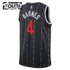 NBA Børn Trøje Toronto Raptors Scottie Barnes 2025-26 Nike City Edition Sort Swingman